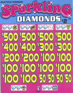 Sparkling Diamonds  7074S   75% Payout