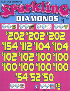Sparkling Diamonds  7071S   75.95% Payout