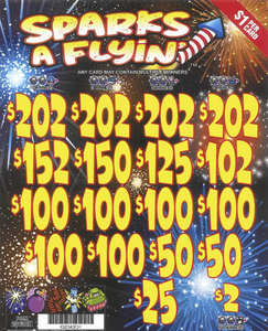 Sparks A Flyin  2343CH  78.38% Payout