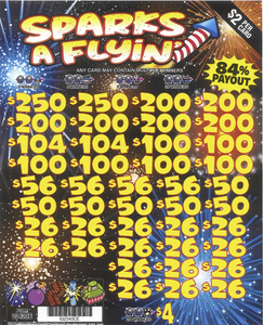 Sparks A Flyin 2343CE     84.5% Payout