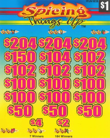 Spicing Things Up  STUN182B   76.39% Payout