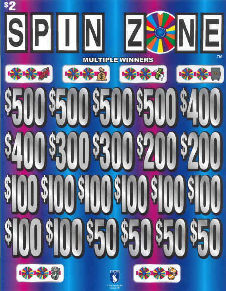 Spin Zone 7066K  75% Payout