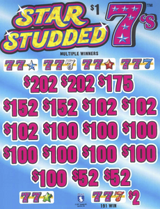 Star Studded 7's   7079S  79.33% Payout