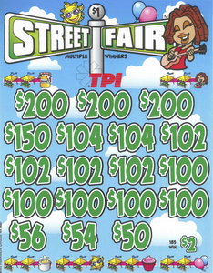 Street Fair  7106R  75.7% Payout