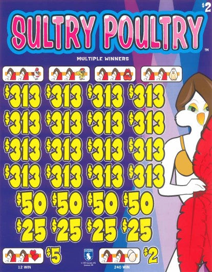 Sultry Poultry 7834K    74.59% Payout