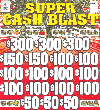 Super Cash Blast  7817P  74% Payout