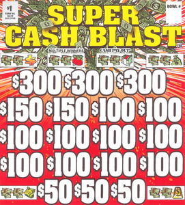 Super Cash Blast  7817P  74% Payout