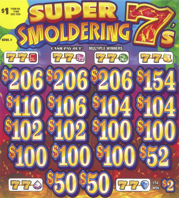 Super Smoldering 7's   7740   Q75.97% Payout