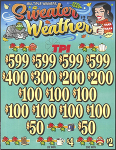 Sweater Weather  7868R  75% Payout