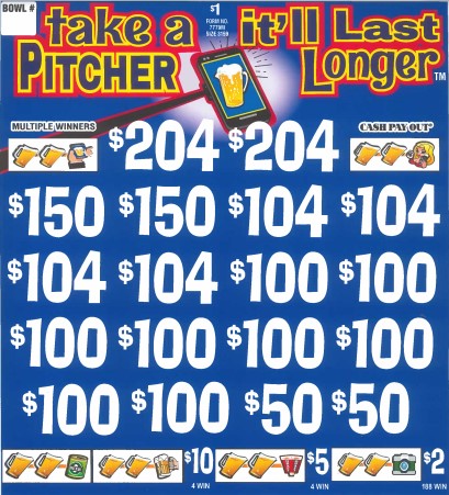 Take A Pitcher ... It'll Last Longer   7779M  77.87% Payout