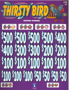 Thirsty Bird   7287J  75% Payout