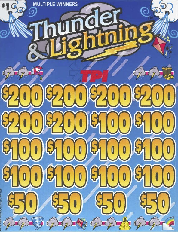 Thunder And Lightning  7246S  75% Payout