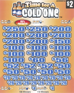 Time For A Cold One   ACON421A  85% Payout