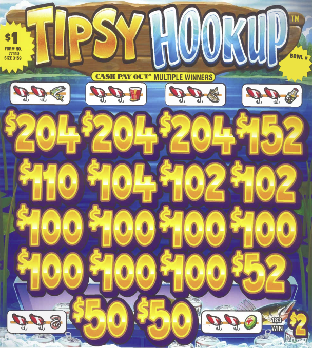 Tipsy Hookup  7744Q   75.97% Payout
