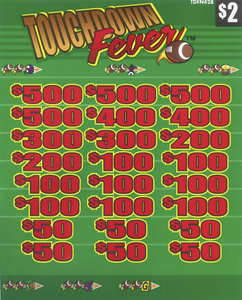 Touchdown Fever  TDFN428  76.75% Payout