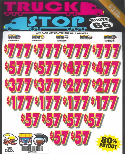 Truck Stop   2362DL  80% Payout