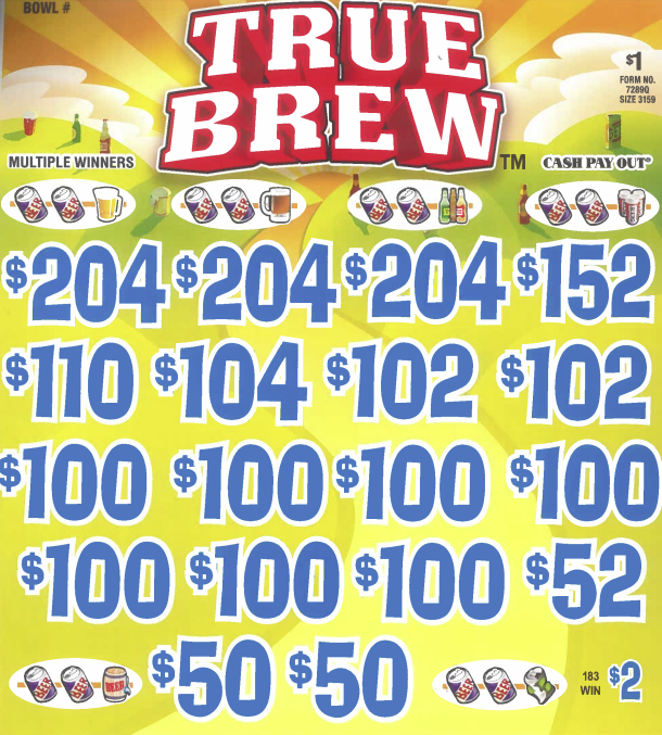 True Brew   7289Q   75.97% Payout