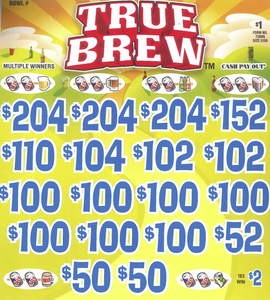 True Brew   7289Q   75.97% Payout