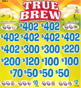 True Brew  7294Q  75.5% Payout