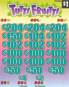Tutti Fruitti   TFTN182B   76.39% Payout