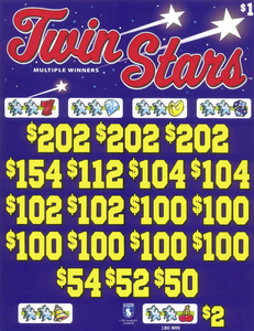 $2 Twin Stars   7887Q    75.95% Payout