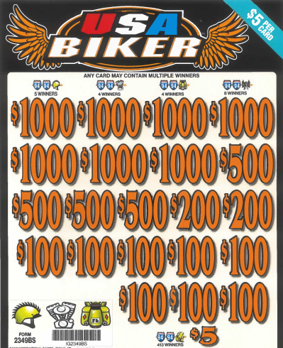 USA Biker  2349BS  77% Payout