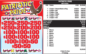 $1 NGG Patriotic Exclusive No Bottom Games