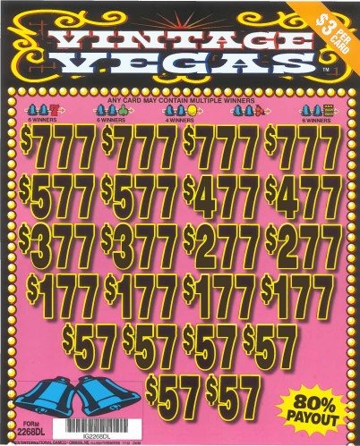 Vintage Vegas  2268DL  80% Payout