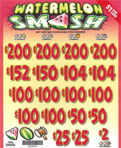 Watermelon Smash 2354CH  78.38% Payout