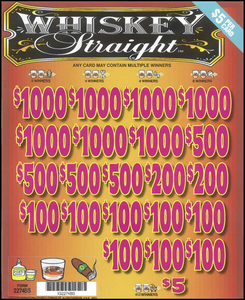 Whiskey Straight  2274BS  77% Payout