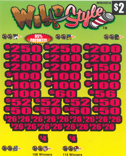 Wild Style  WISV421A   85% Payout