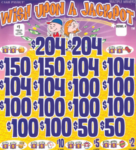 $1 Wish Upon A Jackpot 7766Q 77.87% Payout