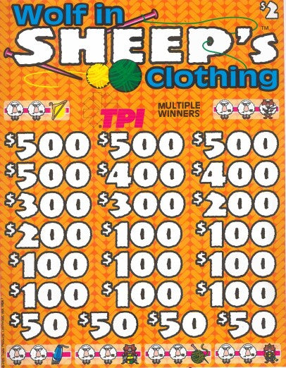 Wolf in Sheep's Clothing  7218S  75% Payout