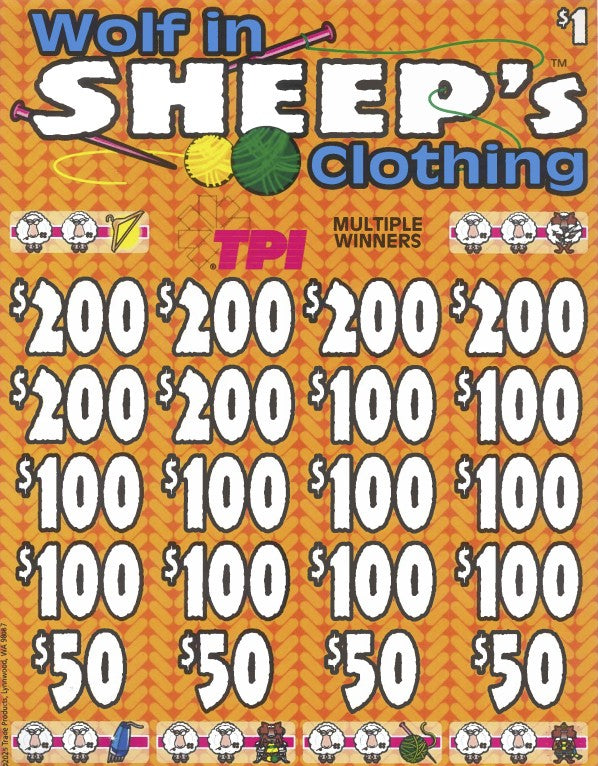 Wolf In Sheep's Clothing  7216S  75% Payout