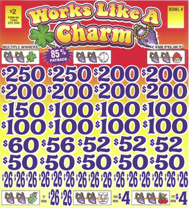Works Like A Charm  7306Q  85% Payout