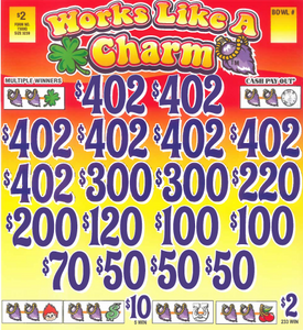 Works Like A Charm   7308Q  75.5% Payout