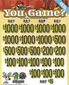 You Game?  2358BS  77% Payout