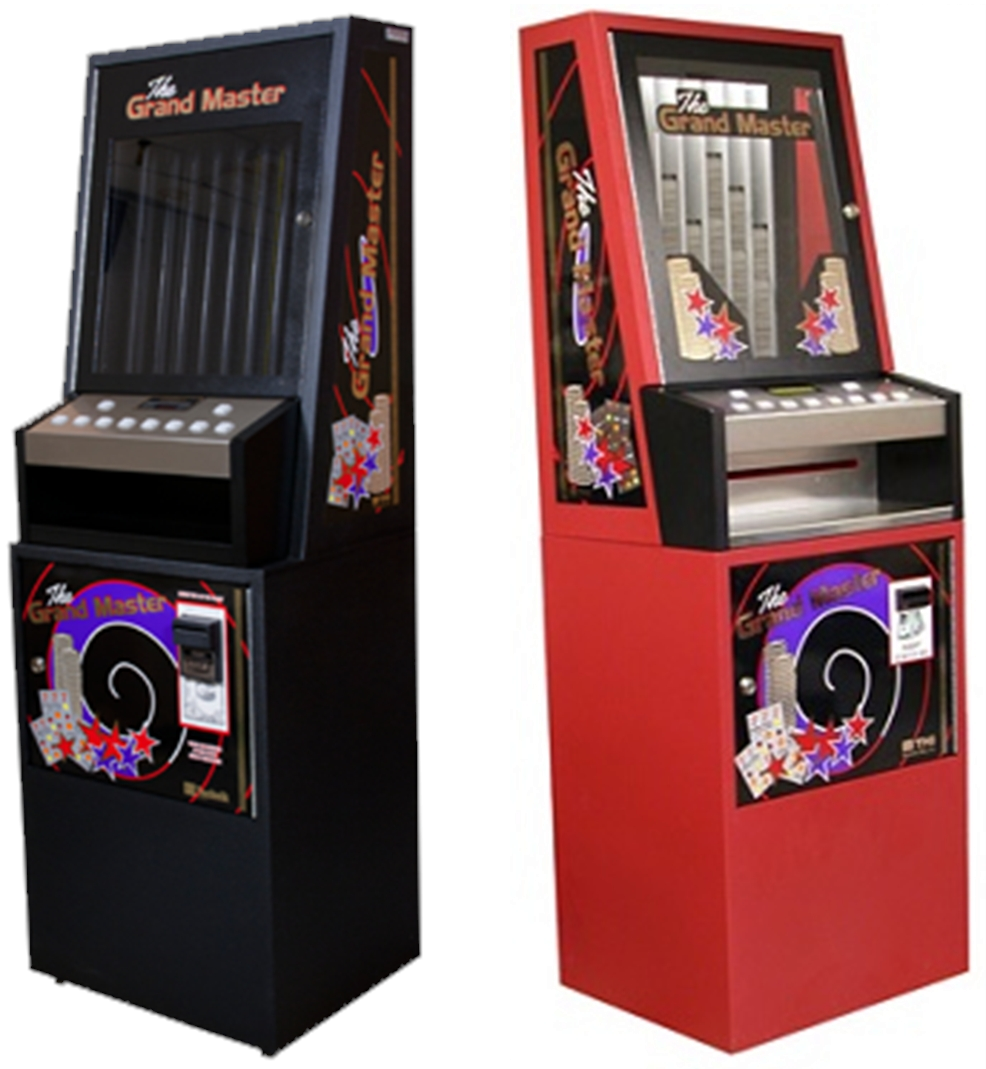 Grand Master 8 Column Pull Tab Dispenser – NG Gaming Minnesota