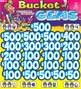 Bucket Of Gems   YP29    75% Payout
