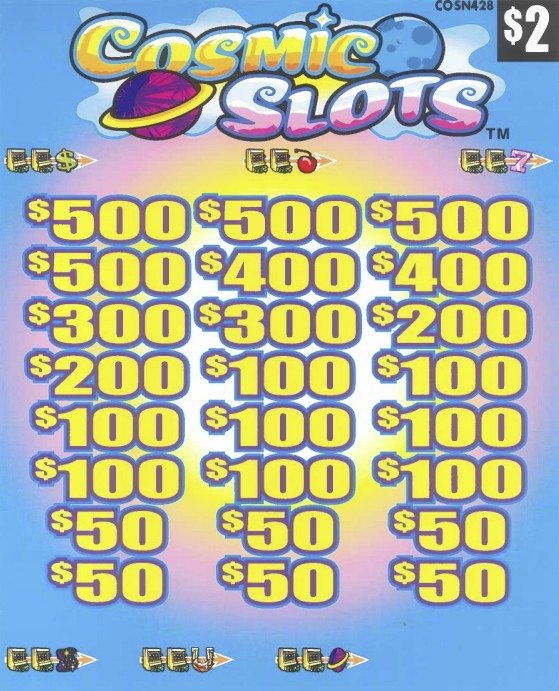 Cosmic Slots COSN428  76.75% Payout