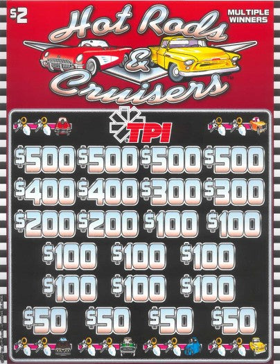 Hot Rods & Cruisers  7238S  75% Payout