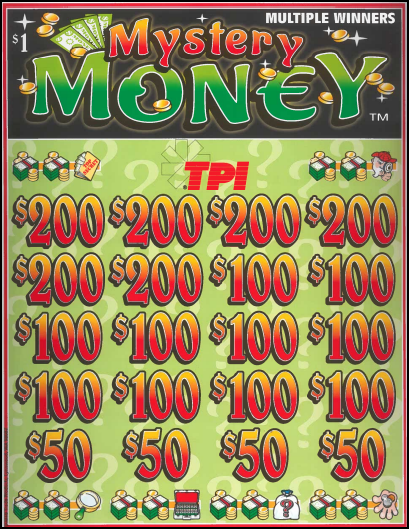Mystery Money  7463J   75% Payout