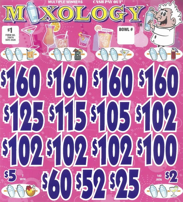 Mixology 7067U  79% Payout