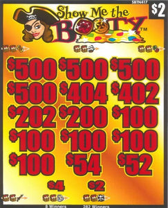 Show Me The Booty  SBTN417    74.7% Payout