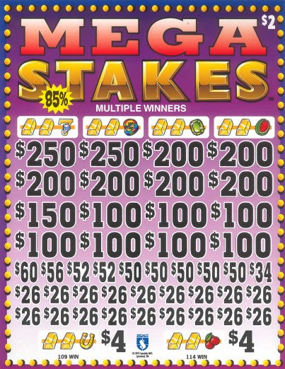 Mega Stakes   7655S   85% Payout