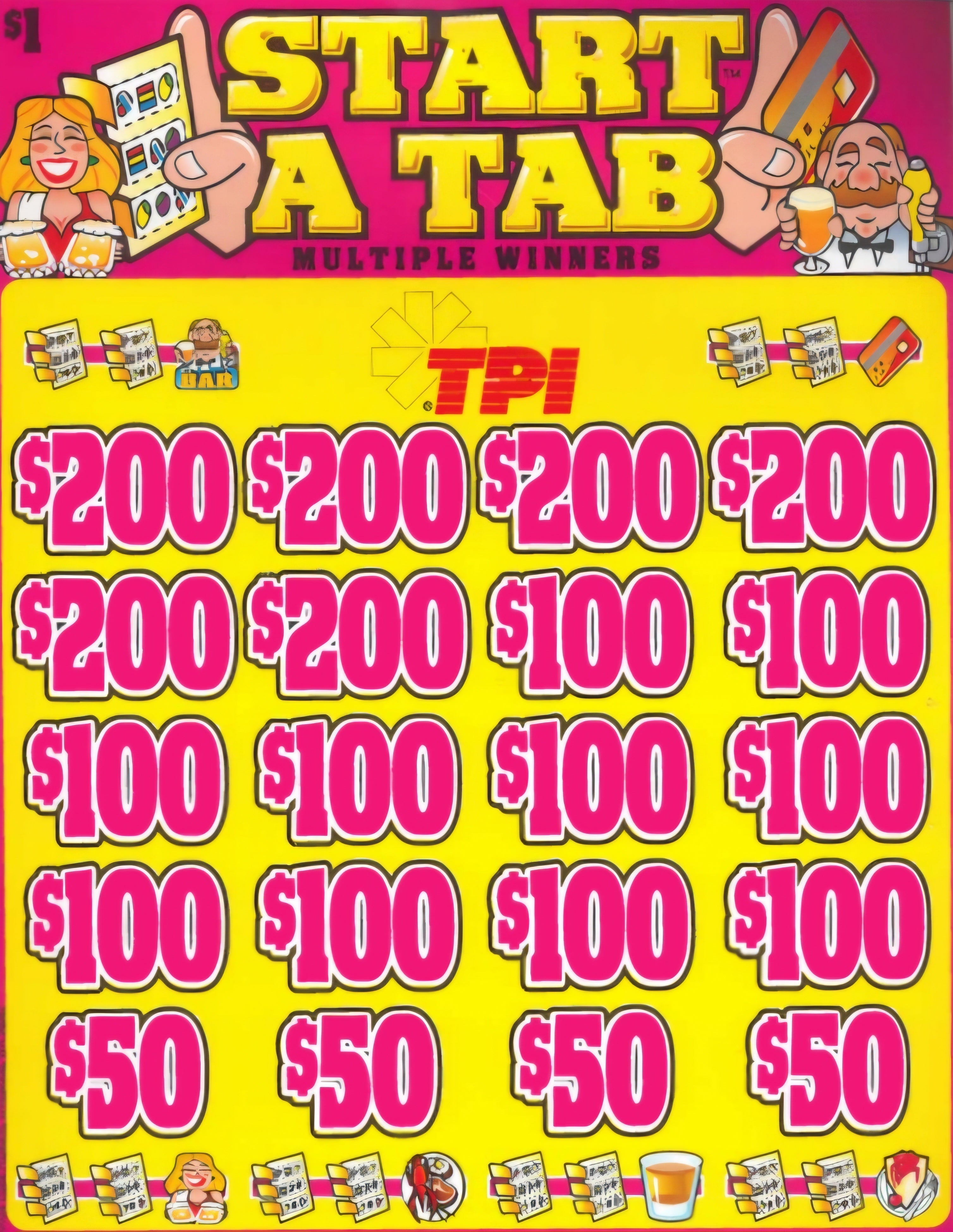 Start A Tab  7391L  75% Payout