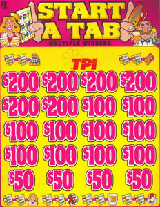 Start A Tab  7391L  75% Payout