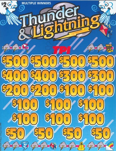 Thunder & Lightning  7248S  75% Payout