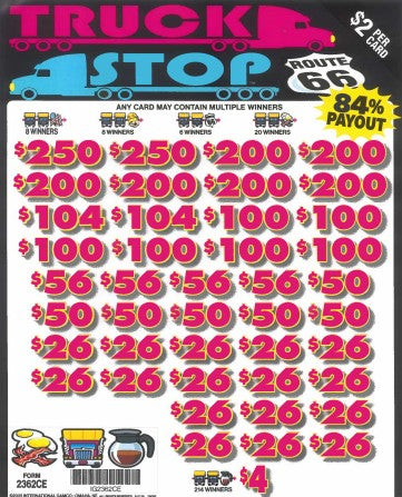 Truck Stop  2362CE     84.5% Payout