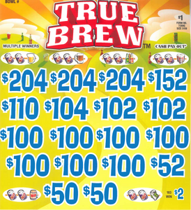 True Brew   7289Q   75.97% Payout